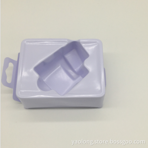 vacuum formed packaging white plastic blister tray